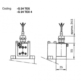 24VDC coil